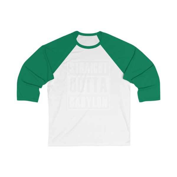 Straight Outta Babylon Baseball Tee - Image 2