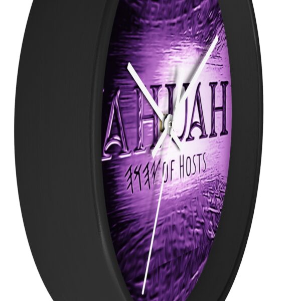 Yahuah of Hosts Wall Clock - Image 8