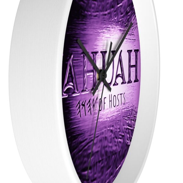 Yahuah of Hosts Wall Clock - Image 11