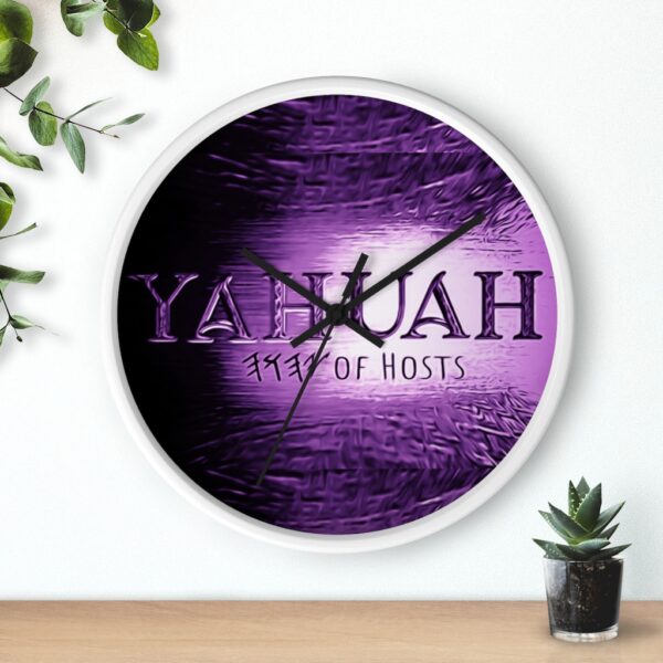 Yahuah of Hosts Wall Clock - Image 12