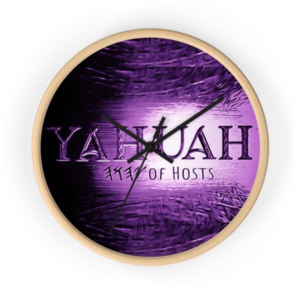 Yahuah of Hosts Wall Clock - Image 13