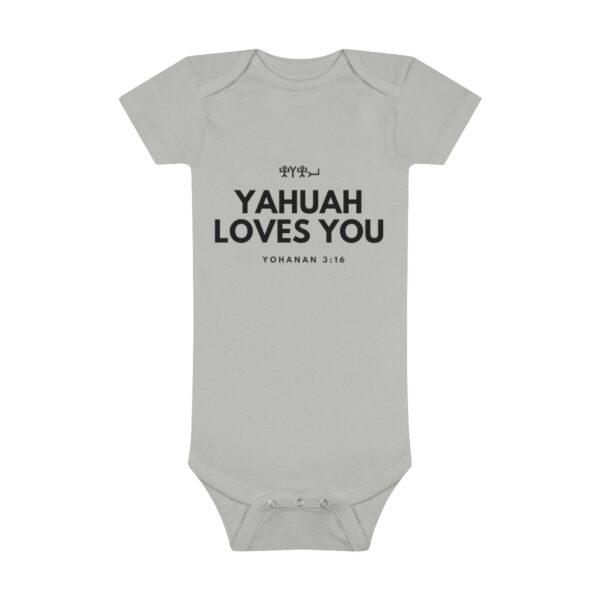 Baby Yahuah Loves You Onesie®, Short Sleeve (Various Colors Available) - Image 7