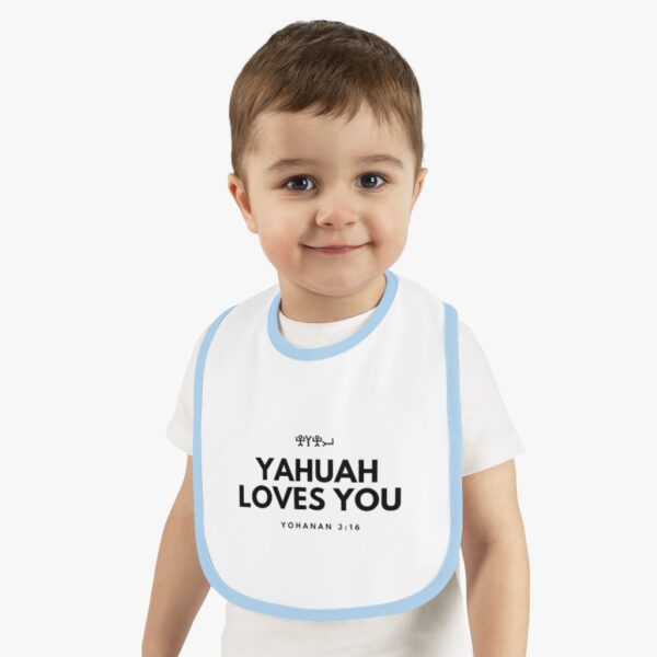 Yahuah Loves You Jersey Bib - Image 5