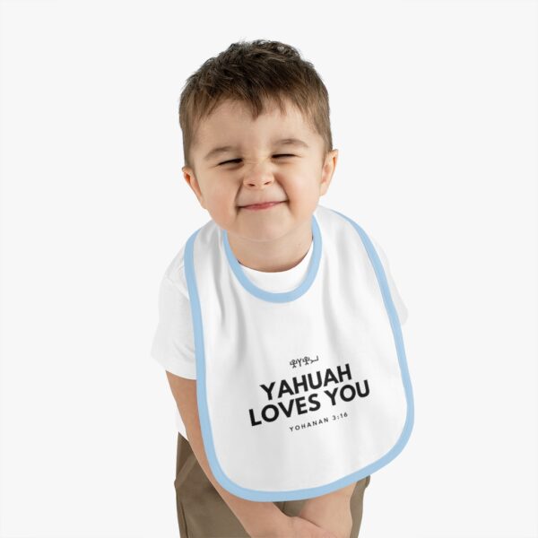 Yahuah Loves You Jersey Bib - Image 6