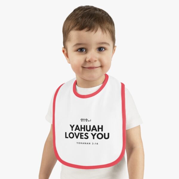 Yahuah Loves You Jersey Bib - Image 11