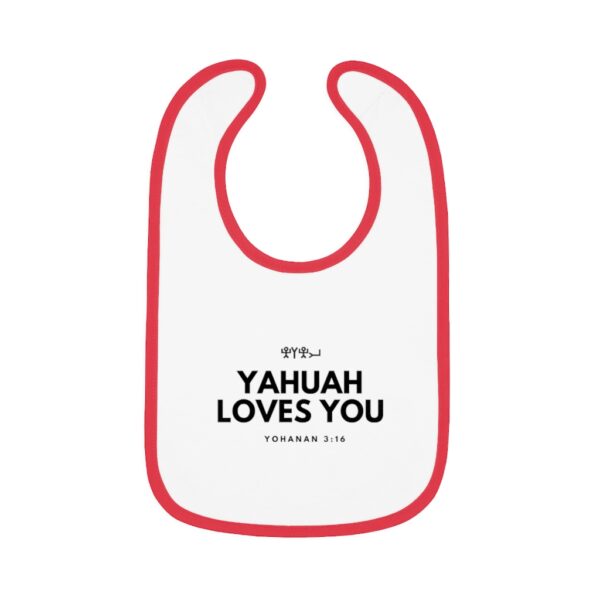 Yahuah Loves You Jersey Bib - Image 10