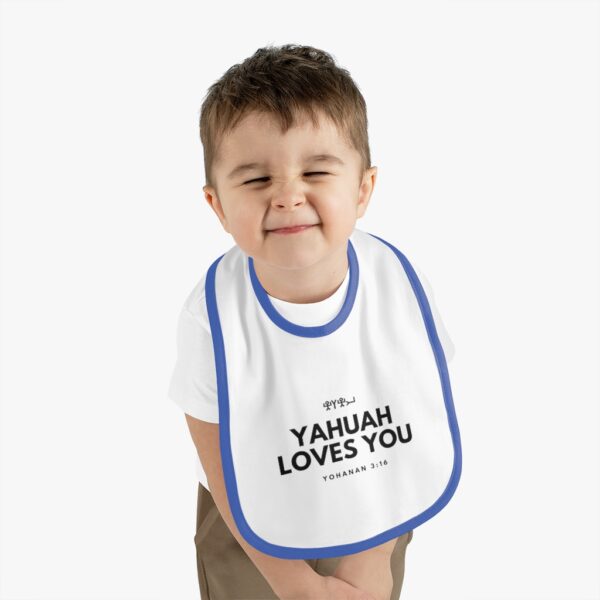 Yahuah Loves You Jersey Bib - Image 15