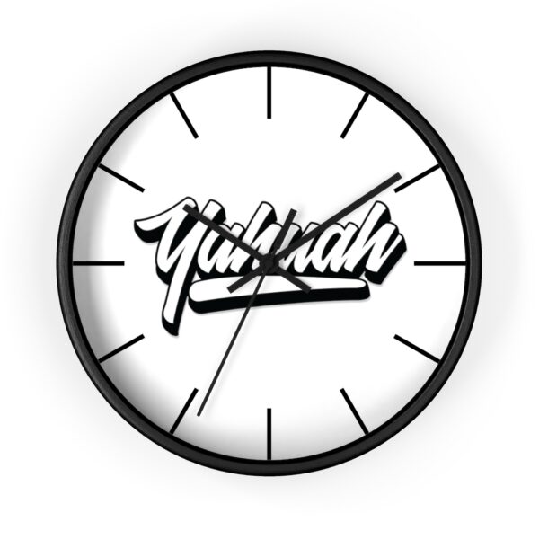 Yahuah Wall Clock (White) - Image 4