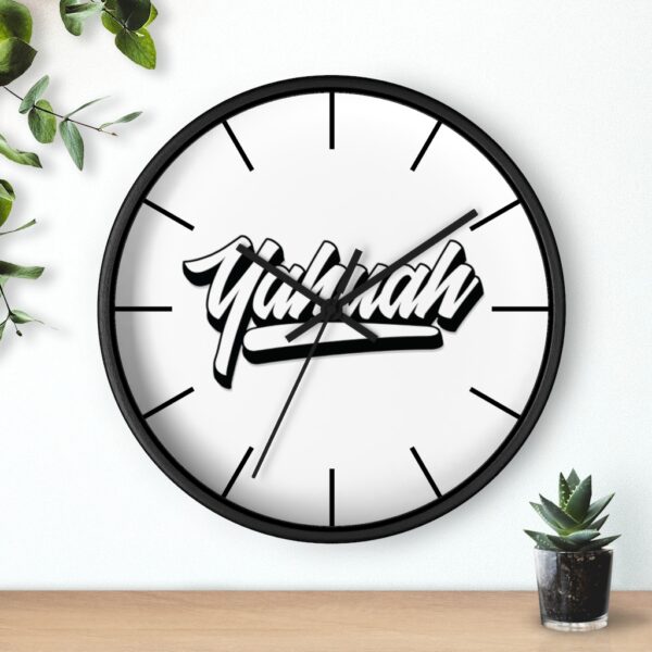 Yahuah Wall Clock (White) - Image 6