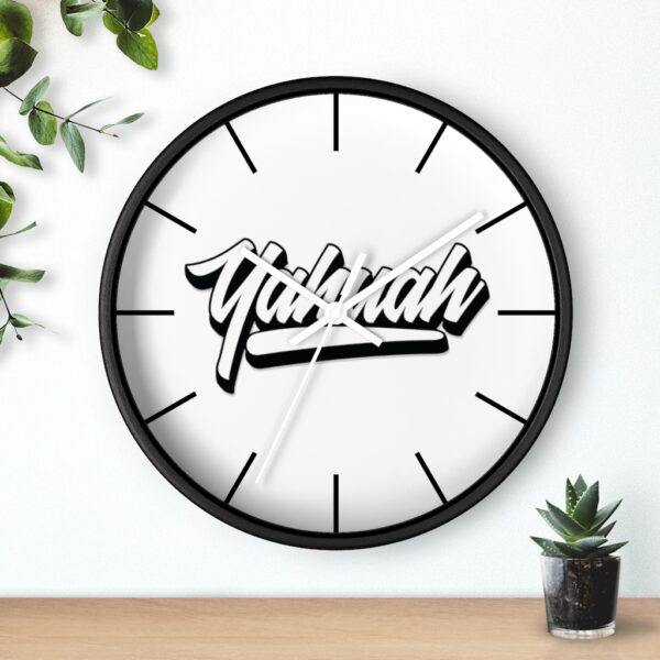 Yahuah Wall Clock (White) - Image 9