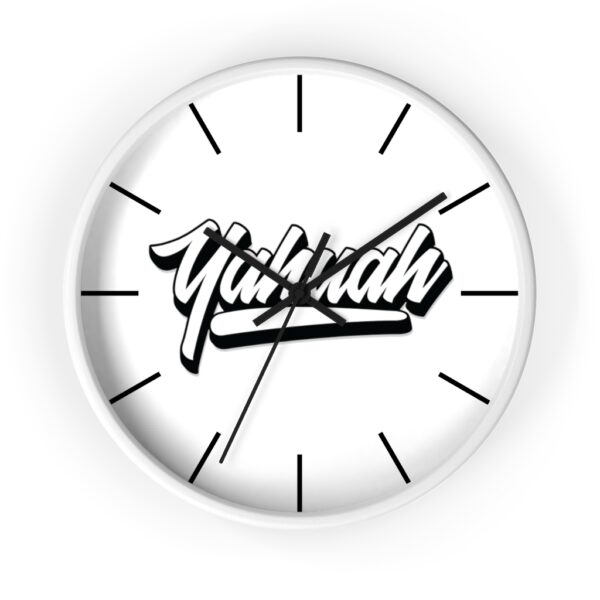 Yahuah Wall Clock (White) - Image 10