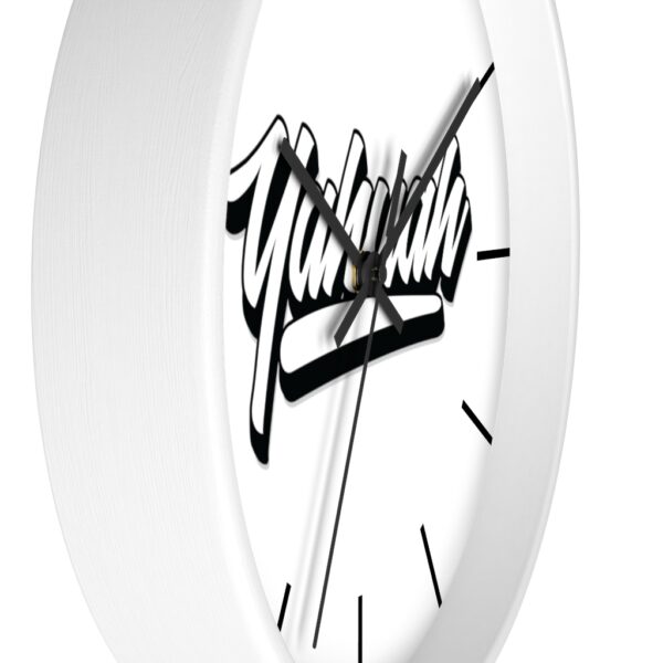 Yahuah Wall Clock (White) - Image 11