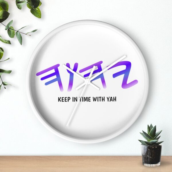 Yah Wall Clock (Black) - Image 12