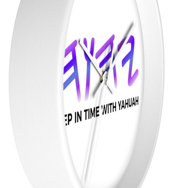 Yahuah Wall Clock (Black) - Image 11