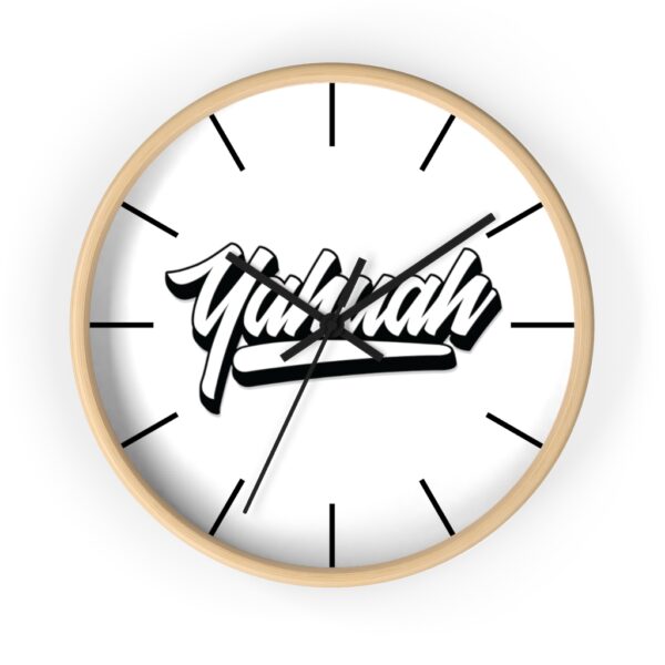 Yahuah Wall Clock (White) - Image 13