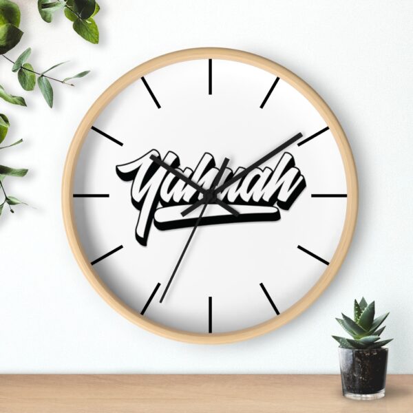 Yahuah Wall Clock (White) - Image 15