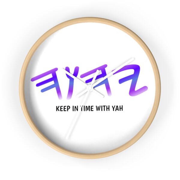 Yah Wall Clock (Black) - Image 16