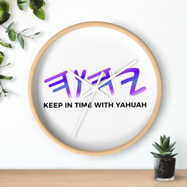 Yahuah Wall Clock (Black) - Image 18