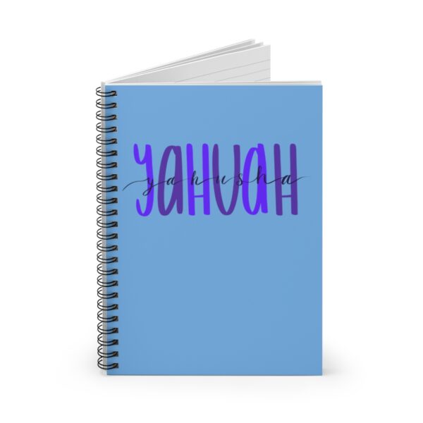 Yahuah Yahusha Spiral Notebook with Ruled Lines