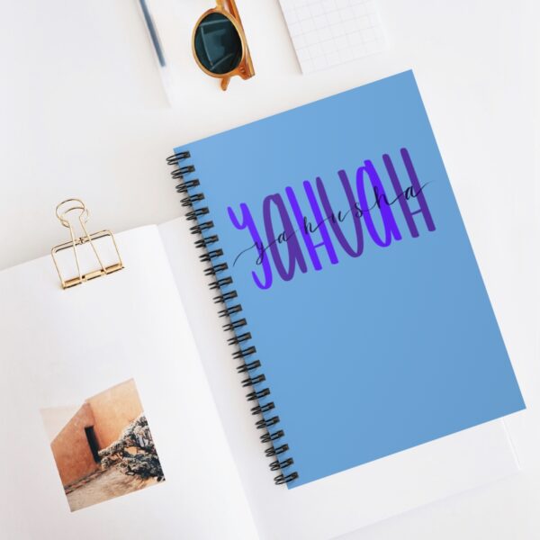 Yahuah Yahusha Spiral Notebook with Ruled Lines - Image 5