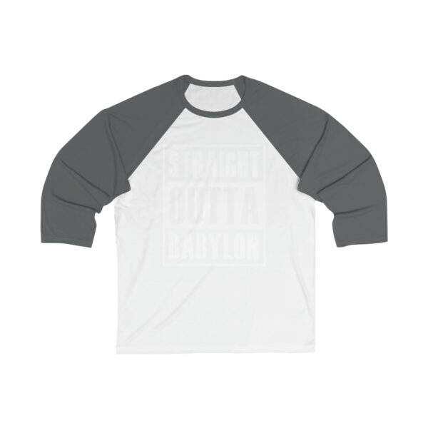 Straight Outta Babylon Baseball Tee - Image 4