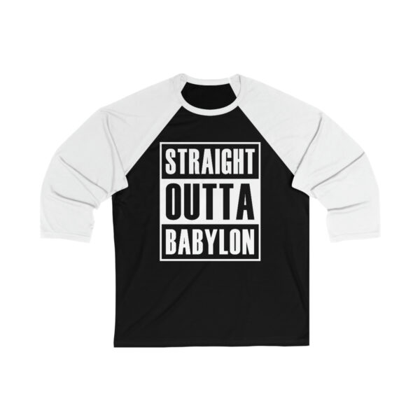 Straight Outta Babylon Baseball Tee