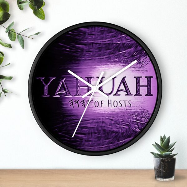 Yahuah of Hosts Wall Clock - Image 9