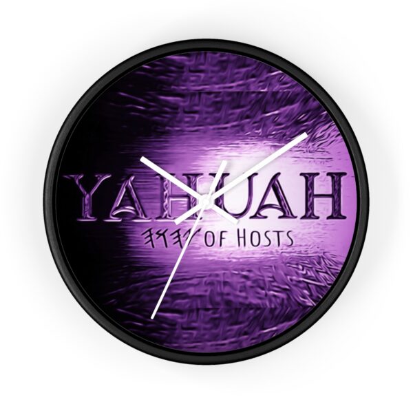 Yahuah of Hosts Wall Clock - Image 7