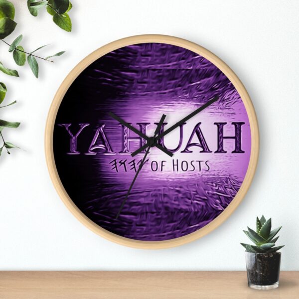 Yahuah of Hosts Wall Clock - Image 15