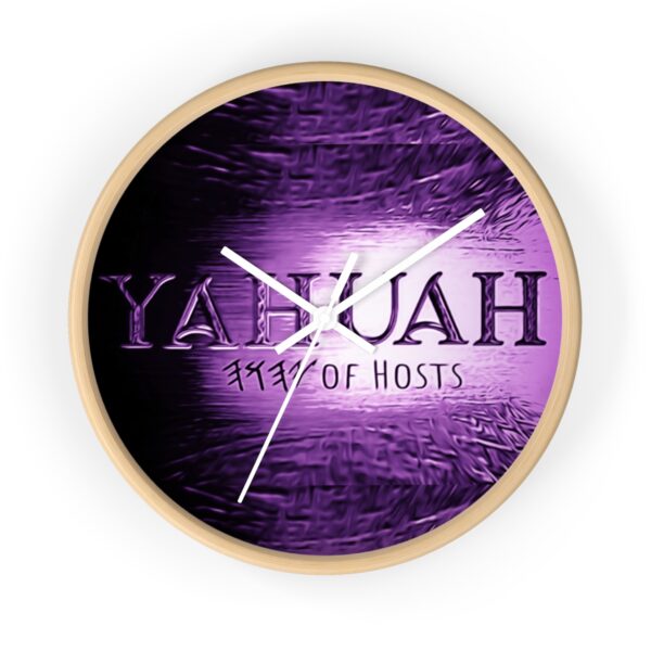 Yahuah of Hosts Wall Clock - Image 16