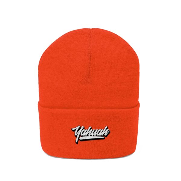 Yahuah Knit Beanie - Image 6