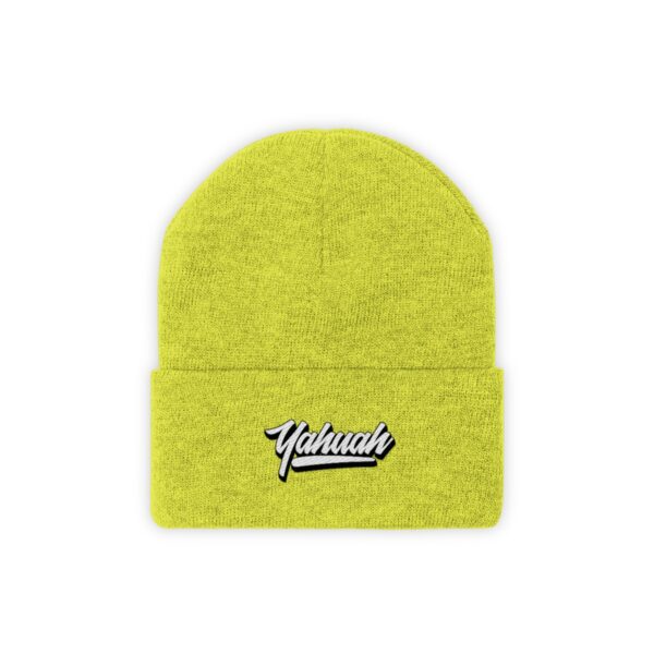 Yahuah Knit Beanie - Image 9