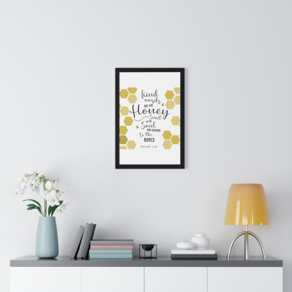 Kind Words Poster (Frame Included) - Image 26