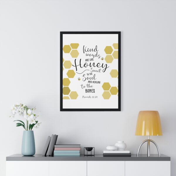 Kind Words Poster (Frame Included) - Image 32