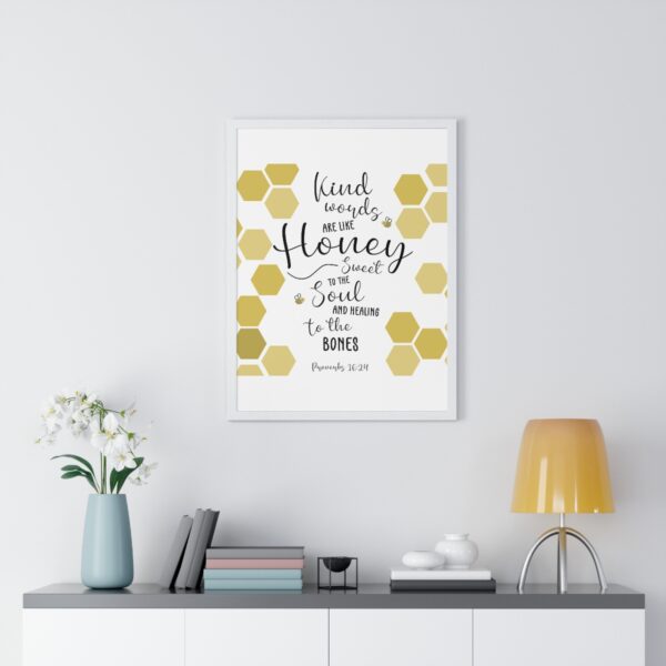 Kind Words Poster (Frame Included) - Image 35