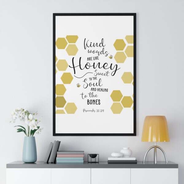 Kind Words Poster (Frame Included) - Image 38