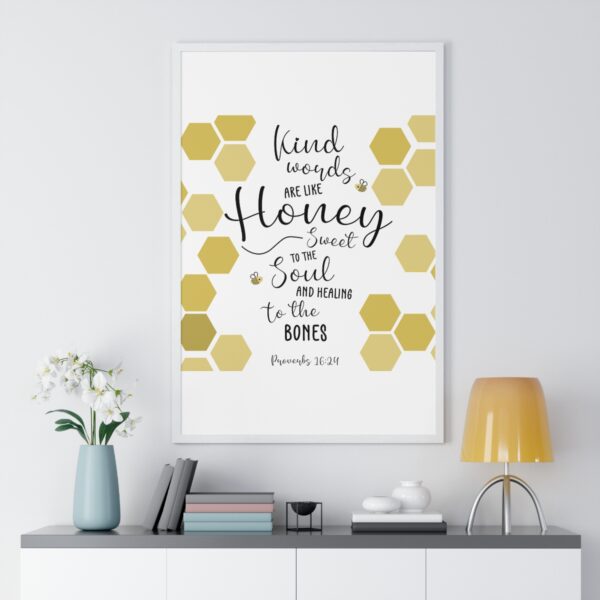 Kind Words Poster (Frame Included) - Image 41