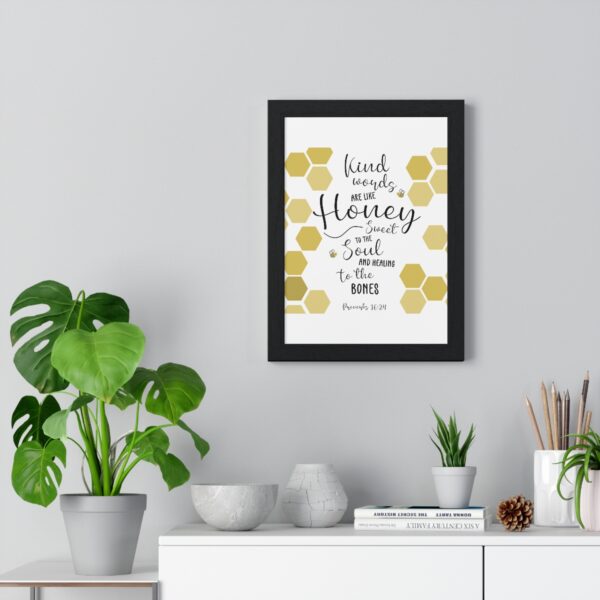 Kind Words Poster (Frame Included) - Image 17