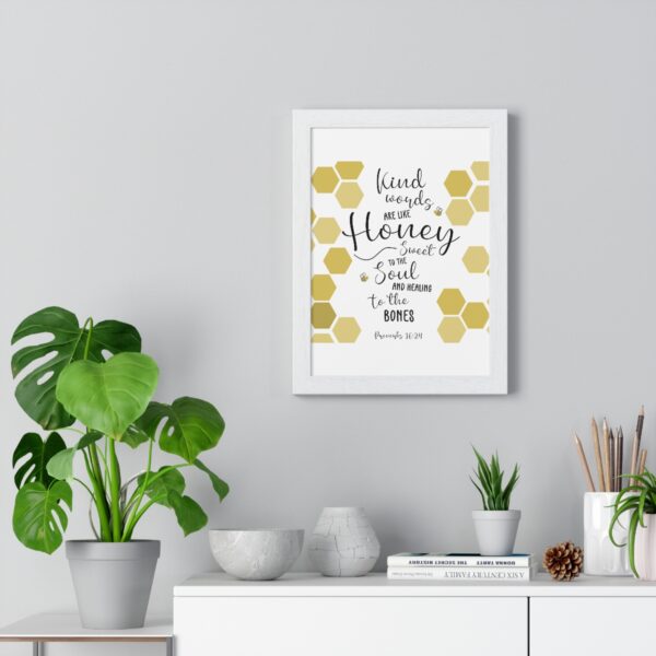 Kind Words Poster (Frame Included) - Image 20