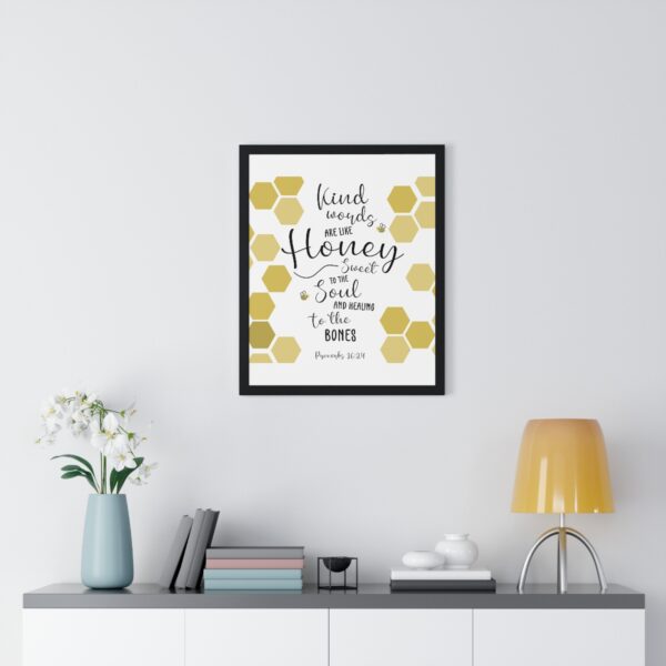 Kind Words Poster (Frame Included) - Image 5