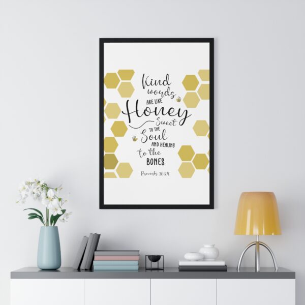 Kind Words Poster (Frame Included) - Image 11