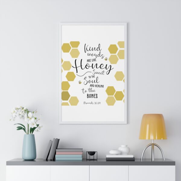 Kind Words Poster (Frame Included) - Image 14