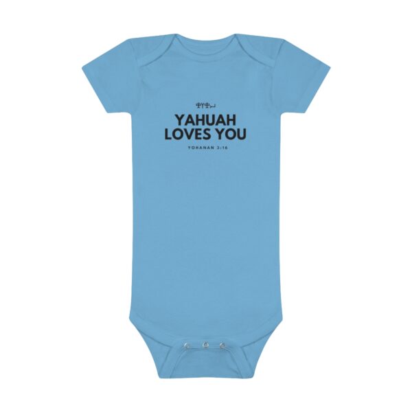 Baby Yahuah Loves You Onesie®, Short Sleeve (Various Colors Available) - Image 10