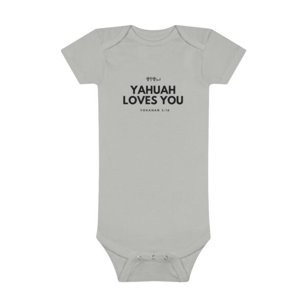 Baby Yahuah Loves You Onesie®, Short Sleeve (Various Colors Available) - Image 7