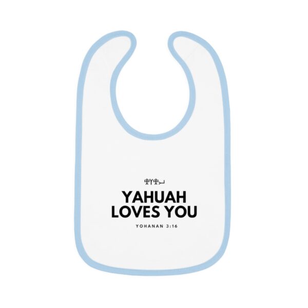 Yahuah Loves You Jersey Bib - Image 4