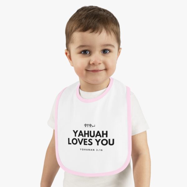 Yahuah Loves You Jersey Bib - Image 8