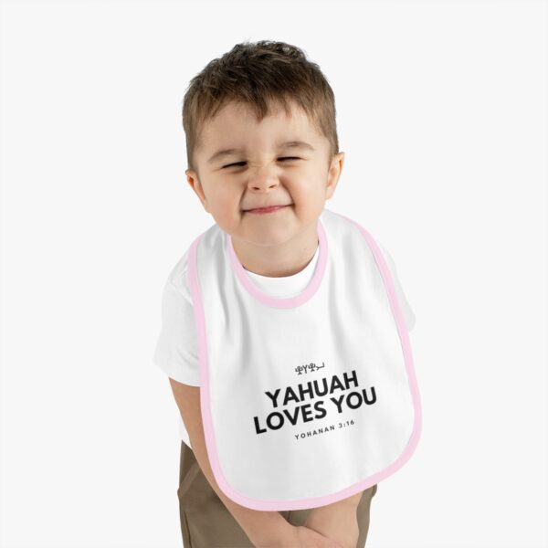 Yahuah Loves You Jersey Bib - Image 9