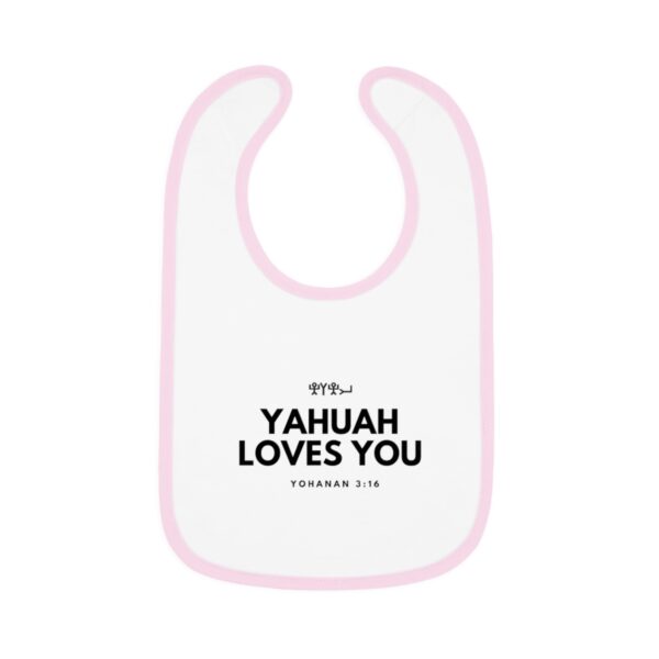 Yahuah Loves You Jersey Bib - Image 7