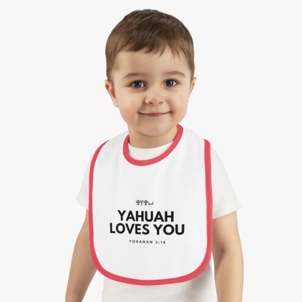 Yahuah Loves You Jersey Bib - Image 11