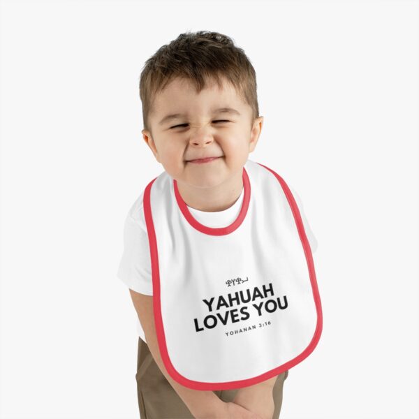 Yahuah Loves You Jersey Bib - Image 12